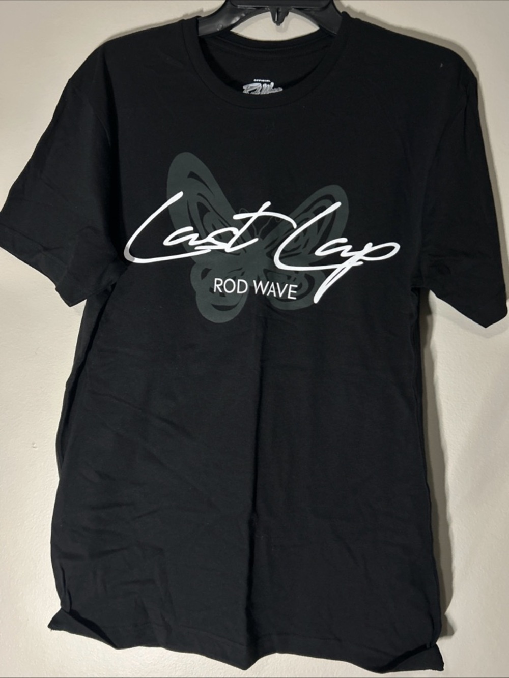 Last Lap Tour -  Rod Wave Graphic Tee - Black